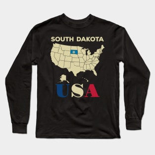 South Dakota Long Sleeve T-Shirt